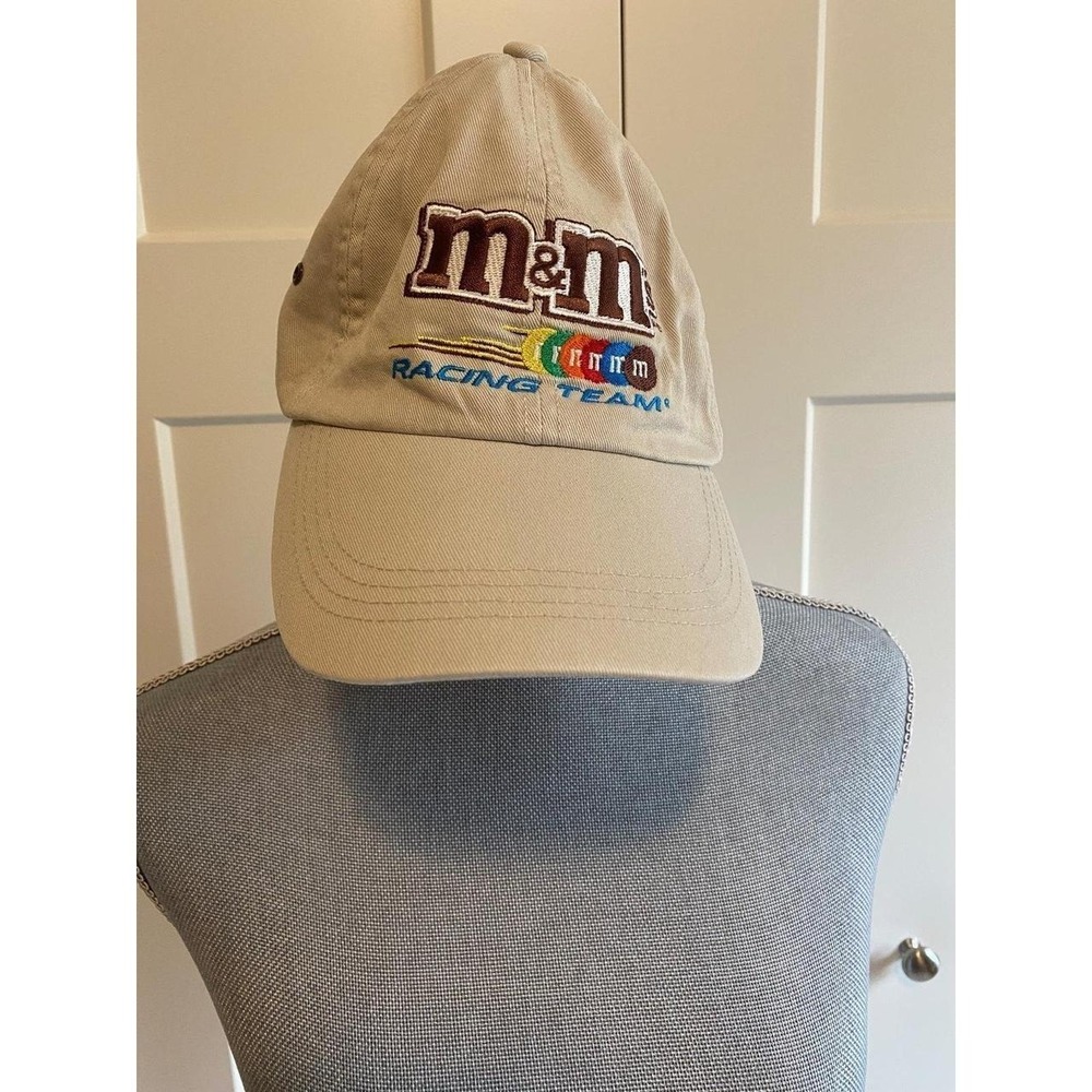 M&M Hat Racing Team Baseball Cap Adjustable Strap back s4